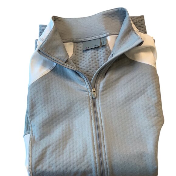 Athleta Heat Zone ½  Zip Pullover Top Running Wild 2.0 Activewear Jacket- M New - Picture 10 of 12